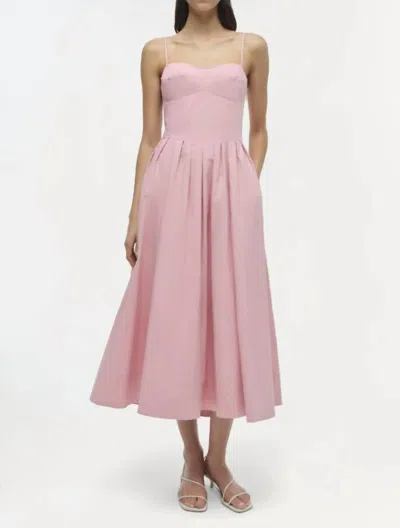 Simkhai Kittiya Midi Dress In Pink