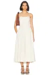 Simkhai Kittiya Midi Dress In Sand Multi