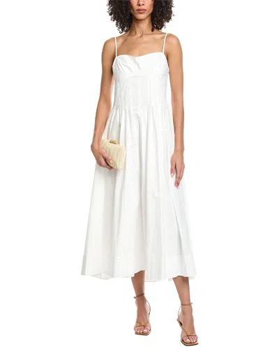 Simkhai Kittiya Midi Dress In White