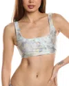 Simkhai Klaine Bikini Top In Blue