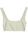 Simkhai Klaine Bikini Top In Green