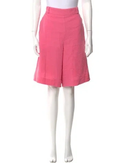 Pre-owned Simkhai Knee-length Shorts In Pink