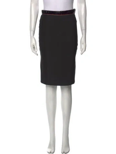 Pre-owned Simkhai Knee-length Skirt In Black