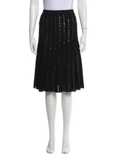 Pre-owned Simkhai Knee-length Skirt In Black