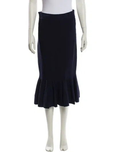 Pre-owned Simkhai Knee-length Skirt In Blue
