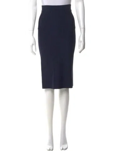 Pre-owned Simkhai Knee-length Skirt In Blue