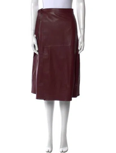 Pre-owned Simkhai Knee-length Skirt In Red