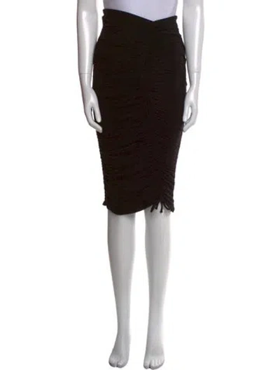 Pre-owned Simkhai Knee-length Skirt W/ Tags In Black