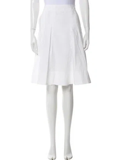 Pre-owned Simkhai Knee-length Skirt In White
