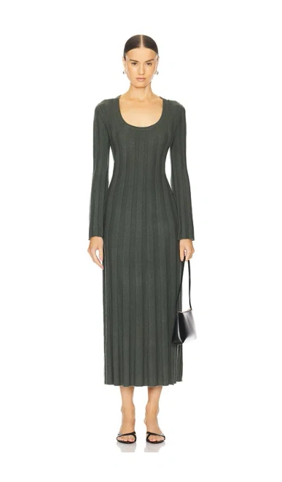 Simkhai Kogan Full Length Dress In 藓绿