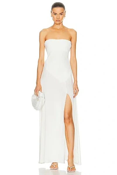 Simkhai Kory Midi Dress In Ivory