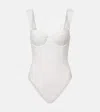 Simkhai Kylie Swimsuit In White