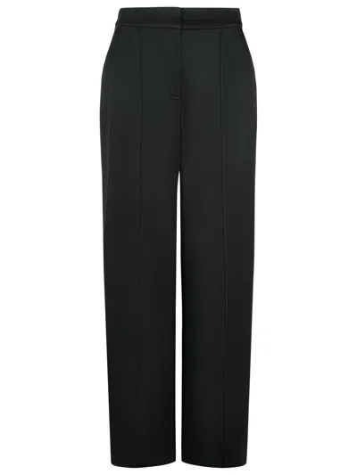 Simkhai Kyra Acetate Blend Wide Leg Pants In Black
