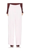 Shop Simkhai Kyra Wide Leg Pant In Blush