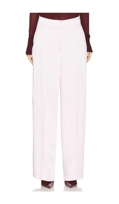 Simkhai Kyra Wide Leg Pant In Blush