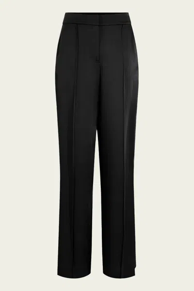 Simkhai Kyra Wide Leg Pant In Black In Moss
