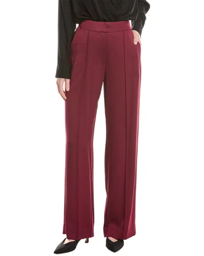 Simkhai Kyra Wide Leg Pant In Red