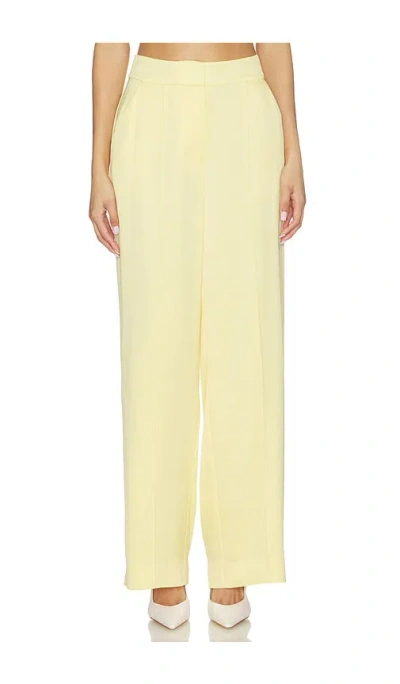 Simkhai Kyra Wide Leg Pant In Neutral