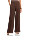 Simkhai Kyra Wide Leg Pants In Brown