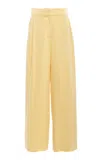 Simkhai Kyra Wide-leg Pants In Orange