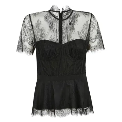 SIMKHAI LACE BUSTIER TOP