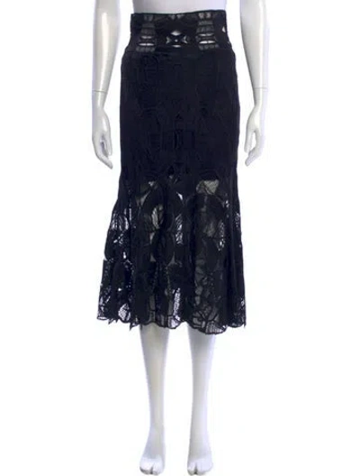 Pre-owned Simkhai Lace Midi Length Skirt In Multi