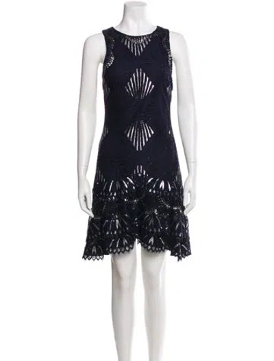 Pre-owned Simkhai Lace Pattern Knee-length Dress