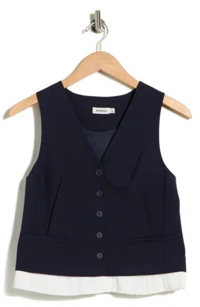 Simkhai Laiken Vest In Blue