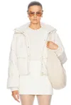 Simkhai Lana Puffer Jacket In Cream