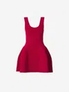 Simkhai Larina Ribbed-knit Mini Dress In Without Lining