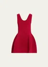 Simkhai Larina Mini Dress In Cherry In Cherry