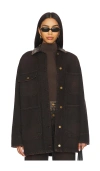Simkhai Larz Chore Jacket In Gray