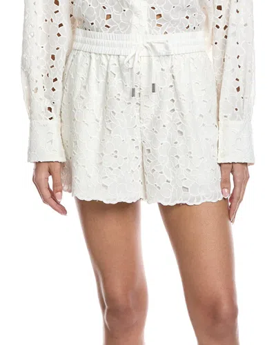Simkhai Laurence Eyelet Short In White