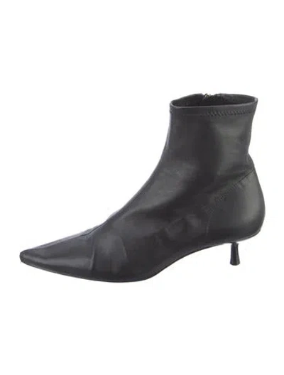 Pre-owned Simkhai Leather Boots In Black