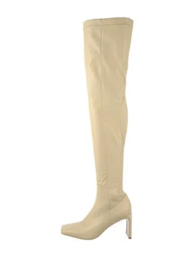 Pre-owned Simkhai Leather Boots In Neutrals