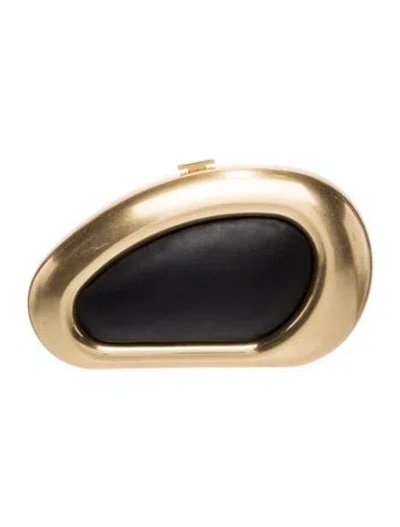 Pre-owned Simkhai Leather Clutch In Neutral
