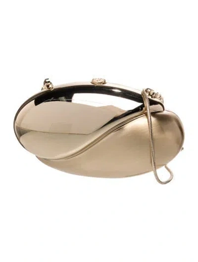 Pre-owned Simkhai Leather Evening Bag In Neutral