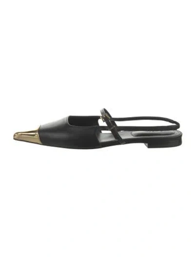 Pre-owned Simkhai Leather Mules In Black