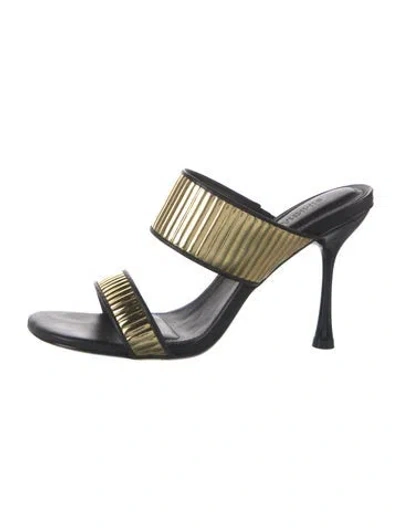 Pre-owned Simkhai Leather Sandals In Blue
