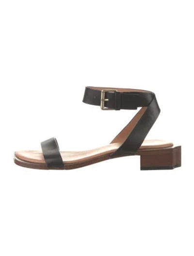 Pre-owned Simkhai Leather Sandals In Brown