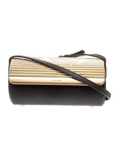 Pre-owned Simkhai Leather Shoulder Bag In Black