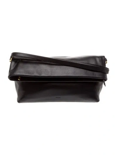 Pre-owned Simkhai Leather Shoulder Bag In Black