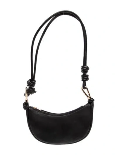 Pre-owned Simkhai Leather Shoulder Bag In Black