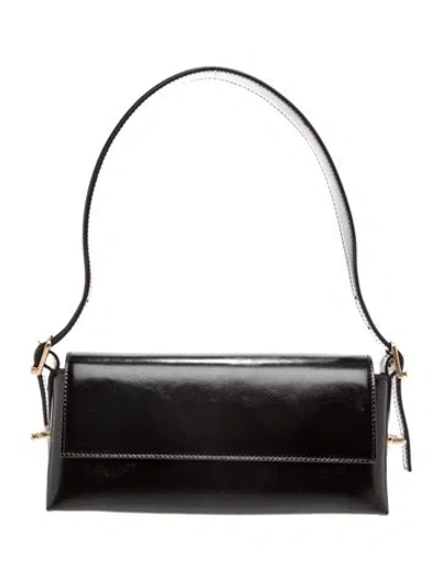 Pre-owned Simkhai Leather Shoulder Bag In Black