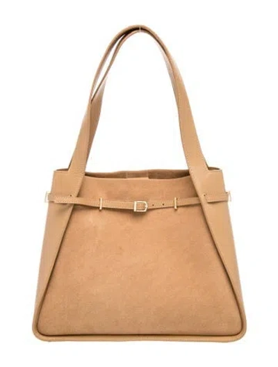Pre-owned Simkhai Leather Shoulder Bag In Neutrals
