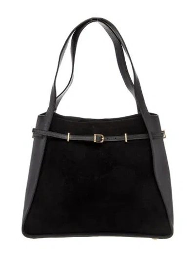 Pre-owned Simkhai Leather Top Handle Bag In Black