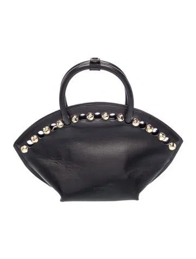 Pre-owned Simkhai Leather Top Handle Bag In Black