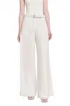 Simkhai Lilo Pleated Pants In Ivory In White
