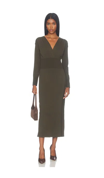 Simkhai Lily Midi Dress In Green