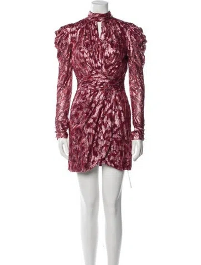 Pre-owned Simkhai Linen Mini Dress In Pink